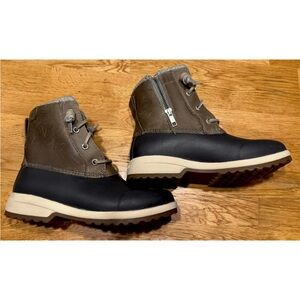 Sperry Women's Martine Waterproof Repel Suede Duck Boots Size 5 M EUC